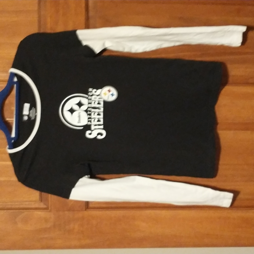 NFL Pittsburgh Steelers women's size M cotton long sleeved team apparel top